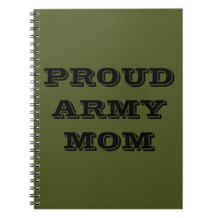 Notebook Proud Army Mom