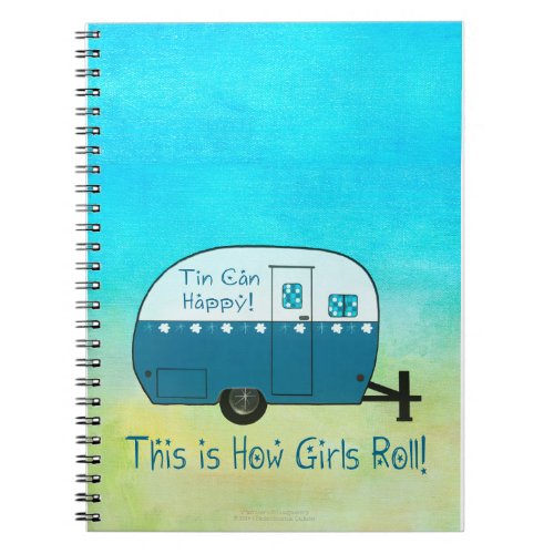 NOTEBOOK  Retro Camper  Personalize It