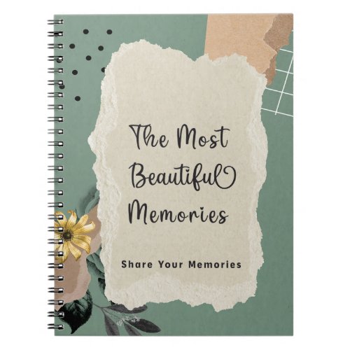 Notebook Share Your Memories  