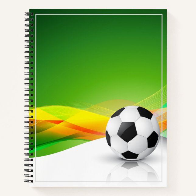 Notebook-Soccer Ball Notebook (Front)