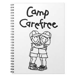 Notebook Spiral-bound Camp Carefree