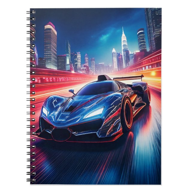 Notebook - sport car (Front)