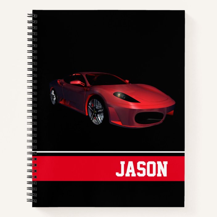 NotebookSports Car Notebook