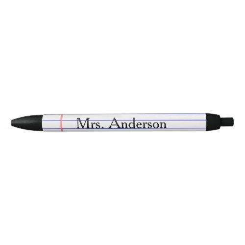 Notebook teacher pen