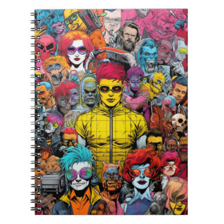 Notebook Terror Pop Art