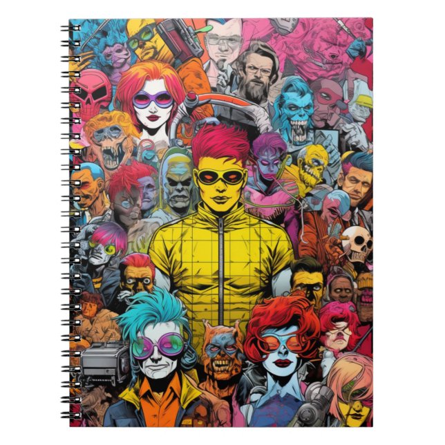 Notebook Terror Pop Art (Front)