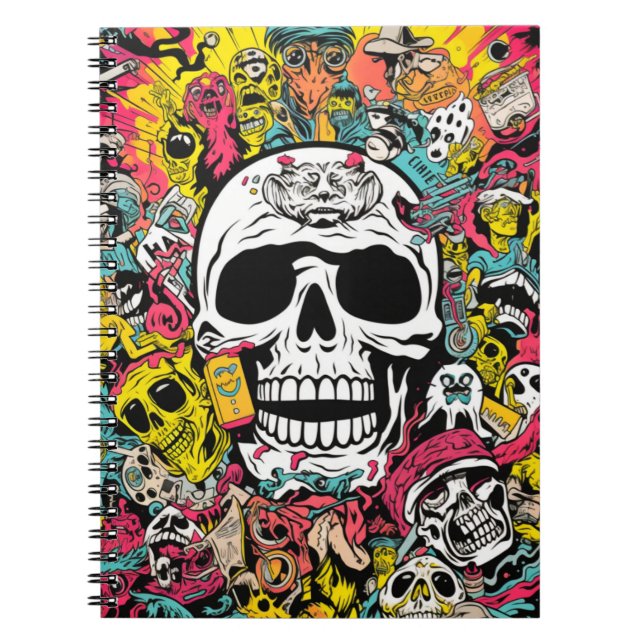 Notebook Terror Pop Art (Front)