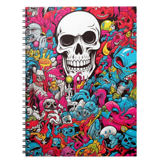 Notebook Terror Pop Art (Front)