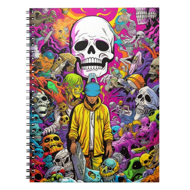 Notebook Terror Pop Art (Front)