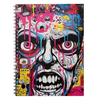 Notebook Terror Pop Art