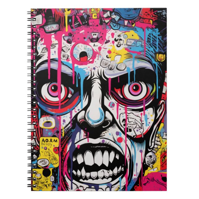 Notebook Terror Pop Art (Front)