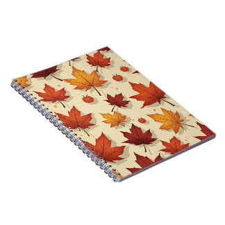 notebook that reminds me of autumn weather