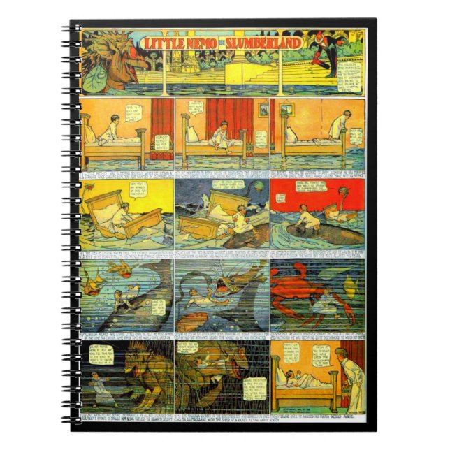 Notebook-Vintage Comics-Little Nemo 1 Notebook (Front)