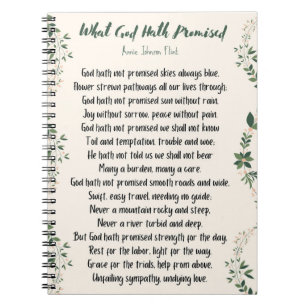 God Hath Not Promised Poem 