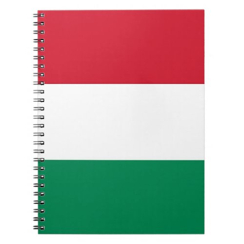 Notebook with Flag of Hungary