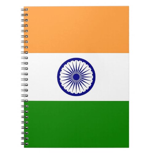 Notebook with Flag of India