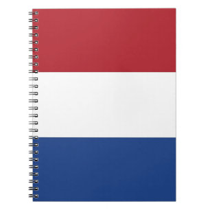 Notebook with Flag of Netherlands
