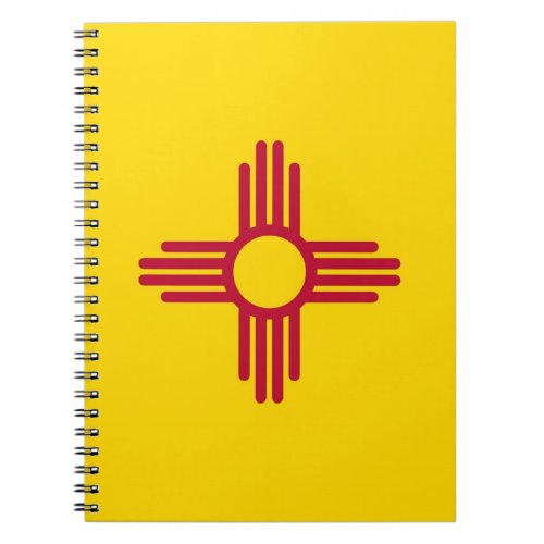 Notebook with Flag of New Mexico State