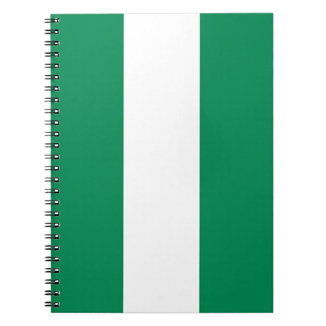Notebook with Flag of Nigeria (Front)