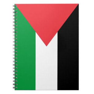 Notebook with Flag of Palestine