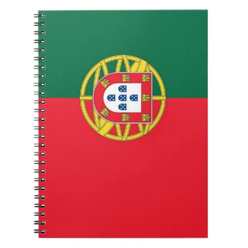 Notebook with Flag of Portugal