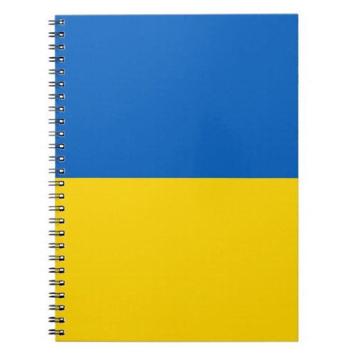 Notebook with Flag of Ukraine