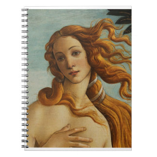 Notebook with Sandro's The Birth of Venus