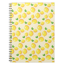 Notebook, yellow, lemon, Zitrone, Notizbuch