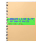 armando aguiar (Rato)  2013 smart street  Notebooks