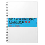 3rd Davyhulme Scout & Guide Band  Notebooks