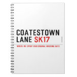 coatestown lane  Notebooks