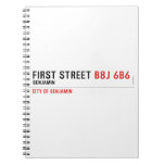 First Street  Notebooks
