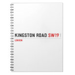 KINGSTON ROAD  Notebooks