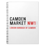 Camden market  Notebooks