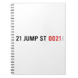21 JUMP ST  Notebooks