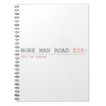 bore man road  Notebooks