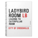 Ladybird  Room  Notebooks
