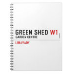 green shed  Notebooks
