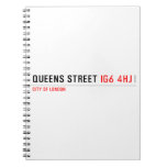 queens Street  Notebooks