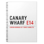 CANARY WHARF  Notebooks
