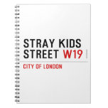 Stray Kids Street  Notebooks