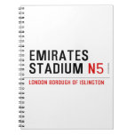emirates stadium  Notebooks