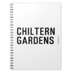 Chiltern Gardens  Notebooks