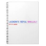 Lashonte royal  Notebooks