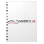 JANG,HYUNG SEUNG  Notebooks