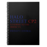 Halo Street  Notebooks