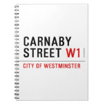 carnaby street  Notebooks