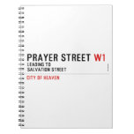 Prayer street  Notebooks