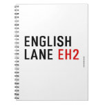 English  Lane  Notebooks
