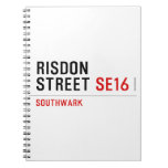 RISDON STREET  Notebooks